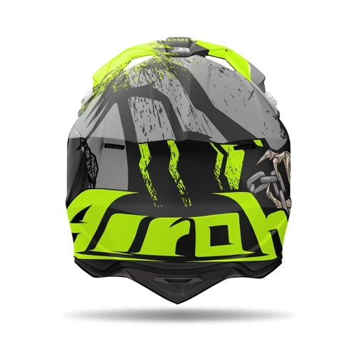 Casca Moto AIROH Wraaap Darkness – Negru Mat [3]