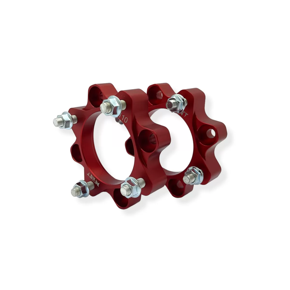DISTANTIERE ROTI ATV 4/110 35MM ROSU – CFMOTO / YAMAHA / SUZUKI (PREZON M10x1.25) [6]