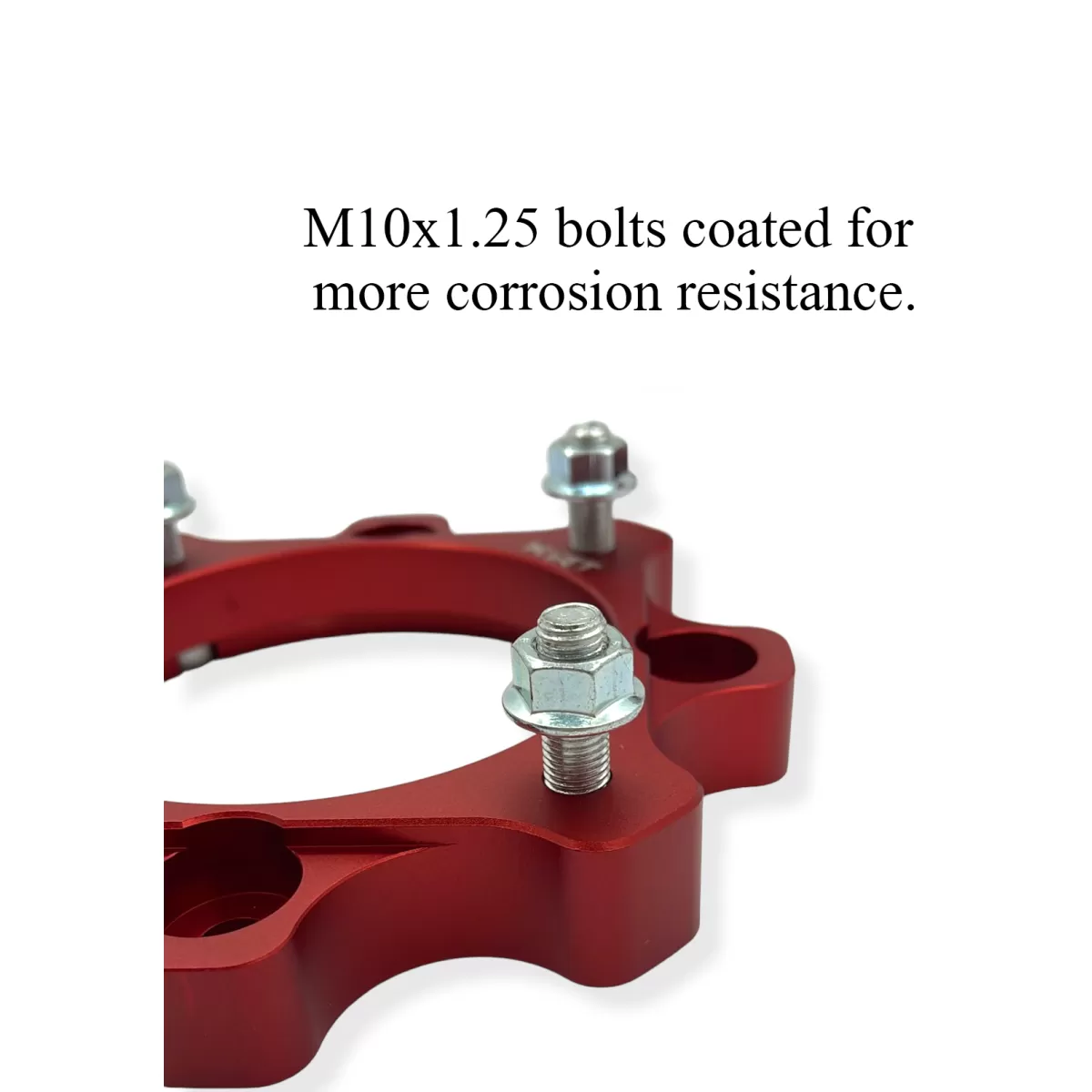 Distantiere Roti ATV 4/136 45mm Rosu – Can-Am / Bombardier / BRP (Prezon M10x1.25) [4]
