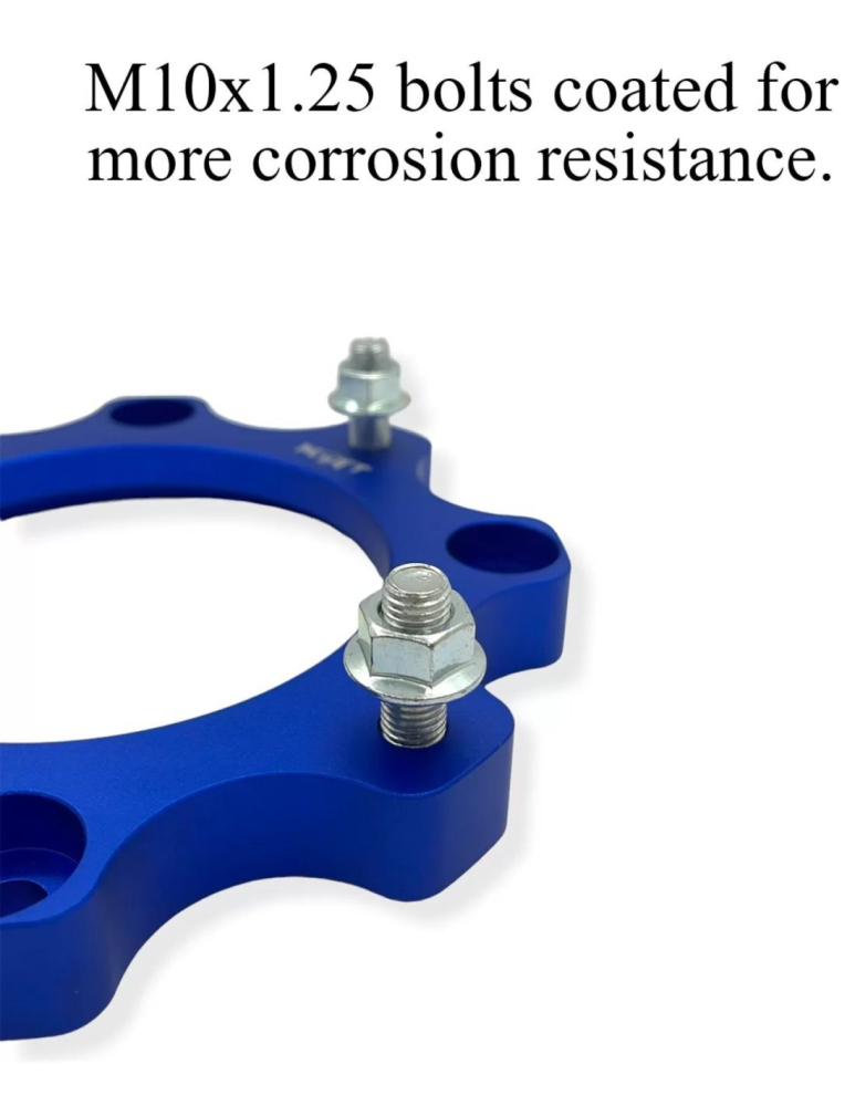DISTANTIERE ROTI ATV 4/156 45MM BLUE - POLARIS (PREZON M10x1.25) [4]