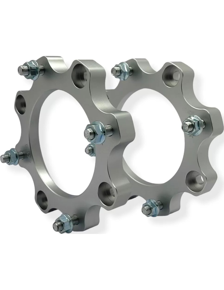 DISTANTIERE ROTI ATV 4/156 45MM SILVER - POLARIS (PREZON M10x1.25) THE BEAST [6]