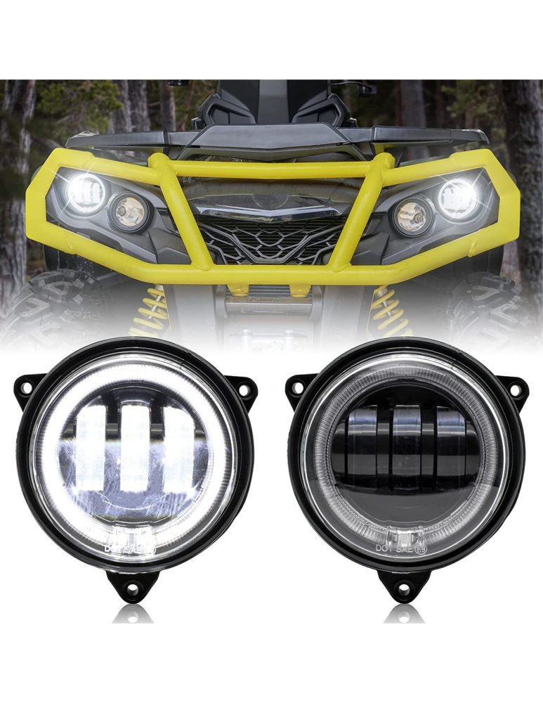 FARURI LED / FAZA SCURTA ATV CAN-AM OUTLANDER G2 THE BEAST [2]