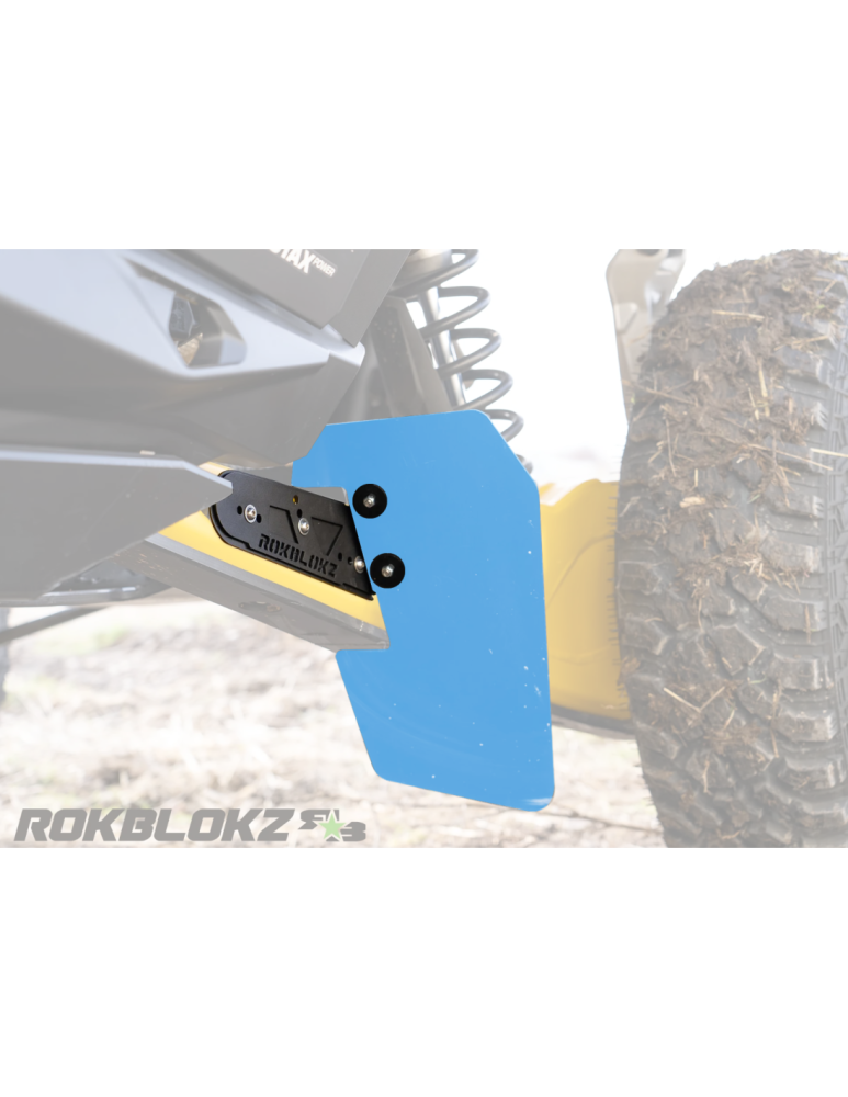 FLAPSURI / PROTECTII LA ROTI IMPOTRIVA PIETRELOR PENTRU CAN-AM MAVERICK R - ALBASTRU [8]