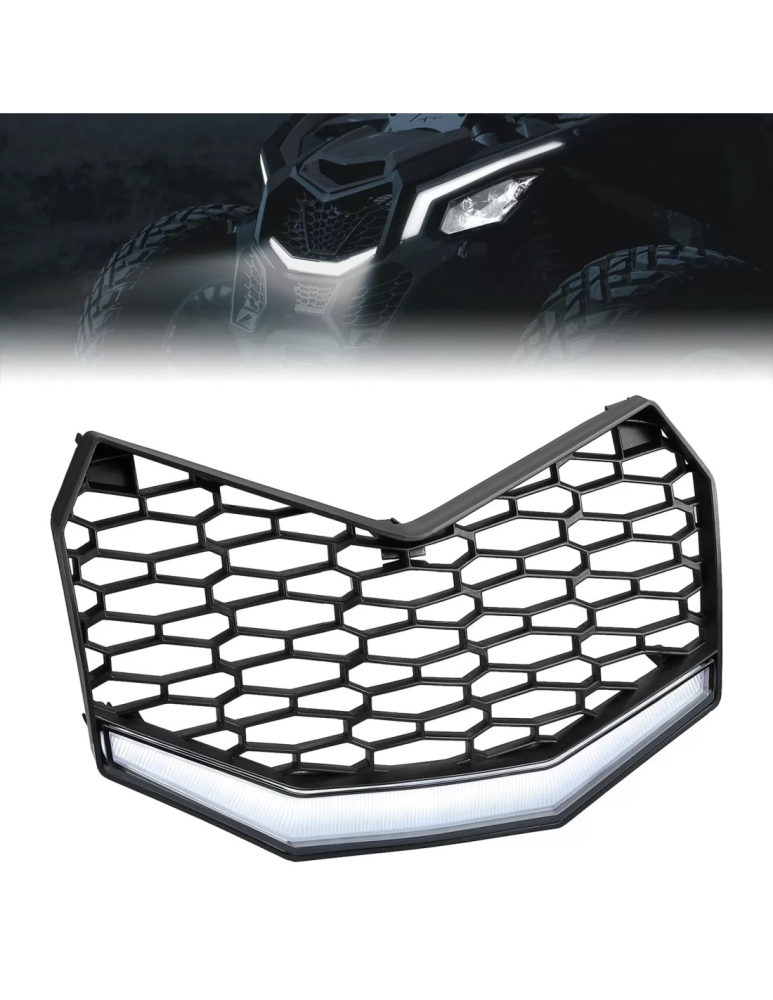 GRILA RADIATOR CU POZITIE LED INCORPORATA - CAN-AM MAVERICK X3 [2]