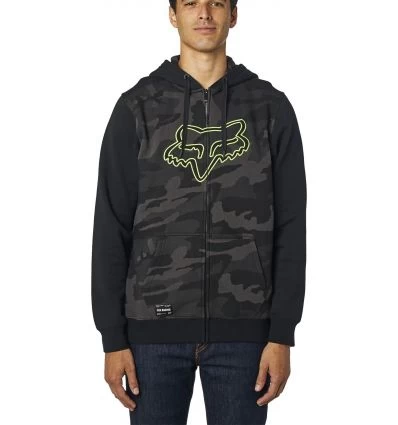 HANORAC FOX DESTRAKT CAMO ZIP FLEECE BLACK CAMO [3]