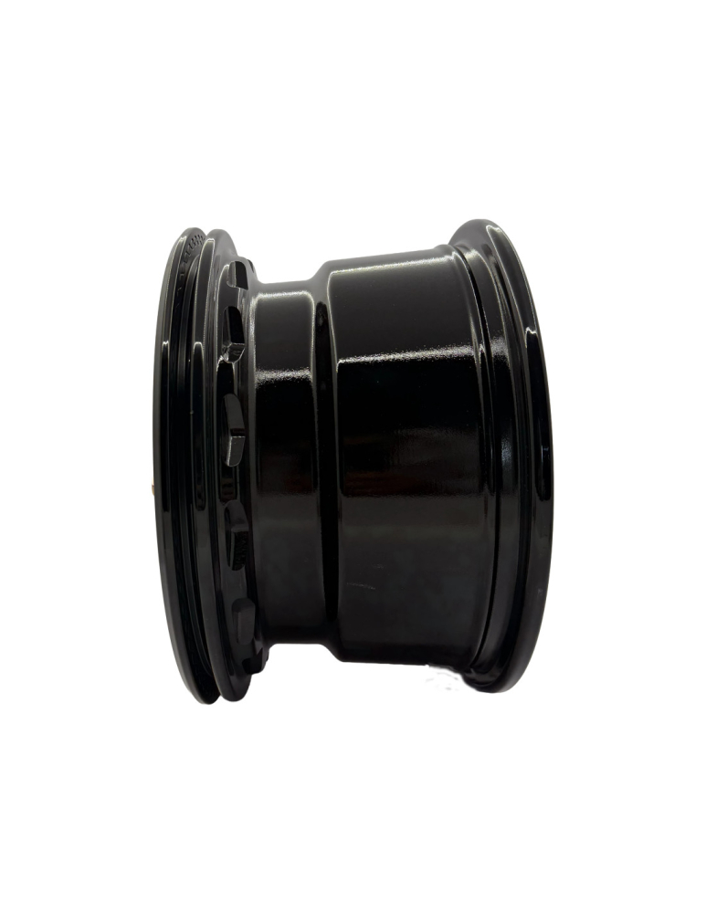 JANTA ATV CU BEADLOCK 4/137 12X7 - CAN-AM RENEGADE / OUTLANDER - NEGRU CU ARGINTIU [6]
