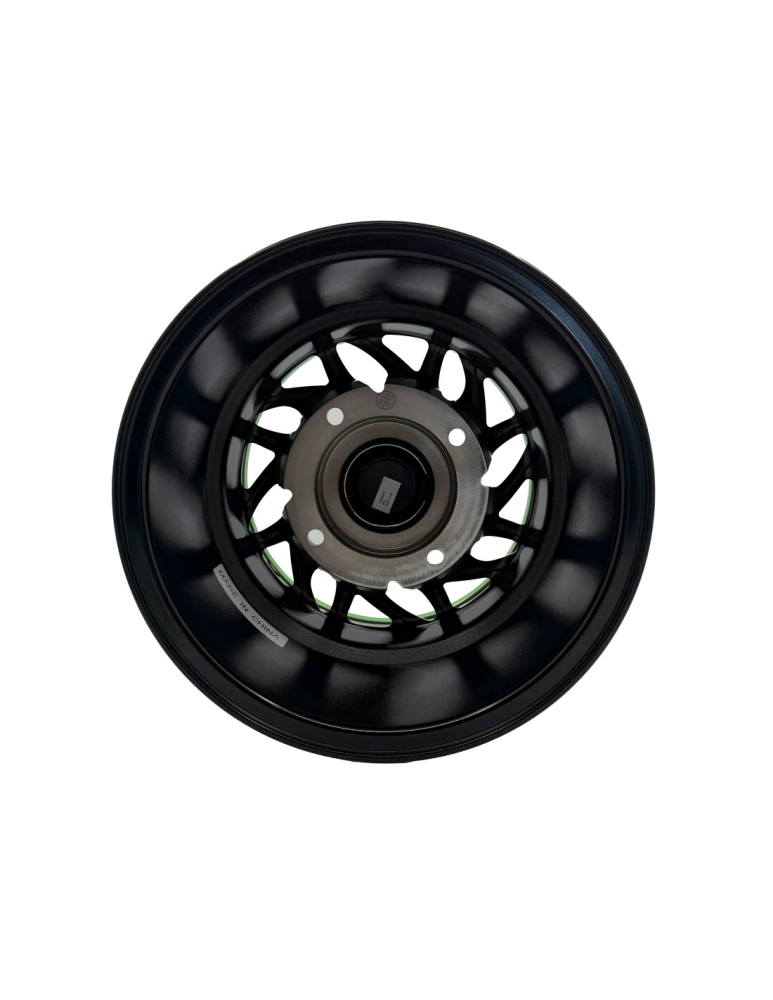 JANTA ATV CU BEADLOCK 4/137 12X7 - CAN-AM RENEGADE / OUTLANDER - NEGRU CU VERDE [5]