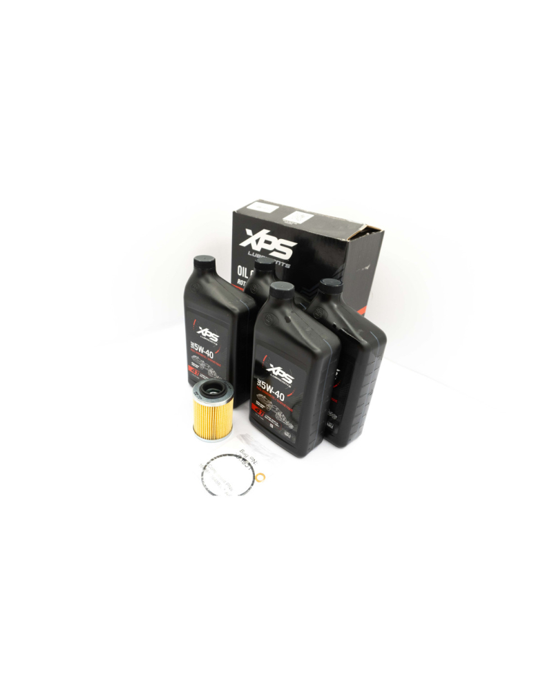 KIT SCHIMB ULEI MOTOR XPS 5W40 (FULL SINTETIC) + FILTRU ULEI CAN-AM MAVERICK X3 900 CC TURBO RR (3.784 L) [3]