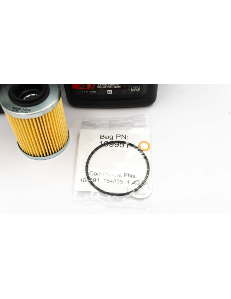 KIT SCHIMB ULEI MOTOR XPS 5W40 (FULL SINTETIC) + FILTRU ULEI CAN-AM MAVERICK X3 900 CC TURBO RR (3.784 L) [4]