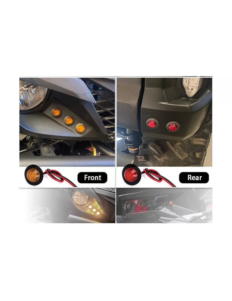 KIT SEMNALIZARE FARA CLAXON - ATV / SSV / UTV - CAN-AM / POLARIS / CFMOTO / HONDA / YAMAHA / KAWASAKI / SUZUKI [2]