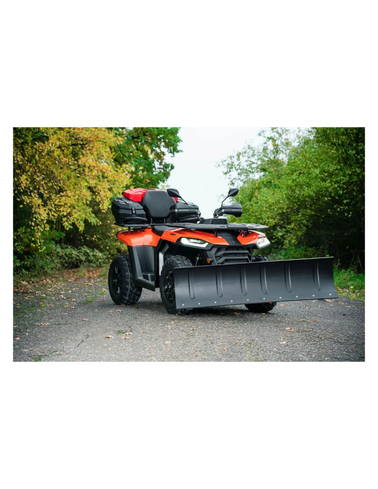 LAMA DESZAPEZIRE OTEL 150 CM (59") NEGRU CU KIT MONTARE RAPIDA - SHARK [8]