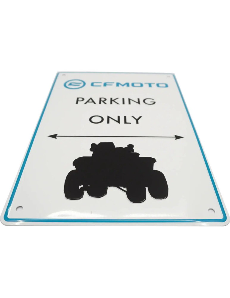PLACUTA ALUMINIU CFMOTO PARKING ONLY [3]