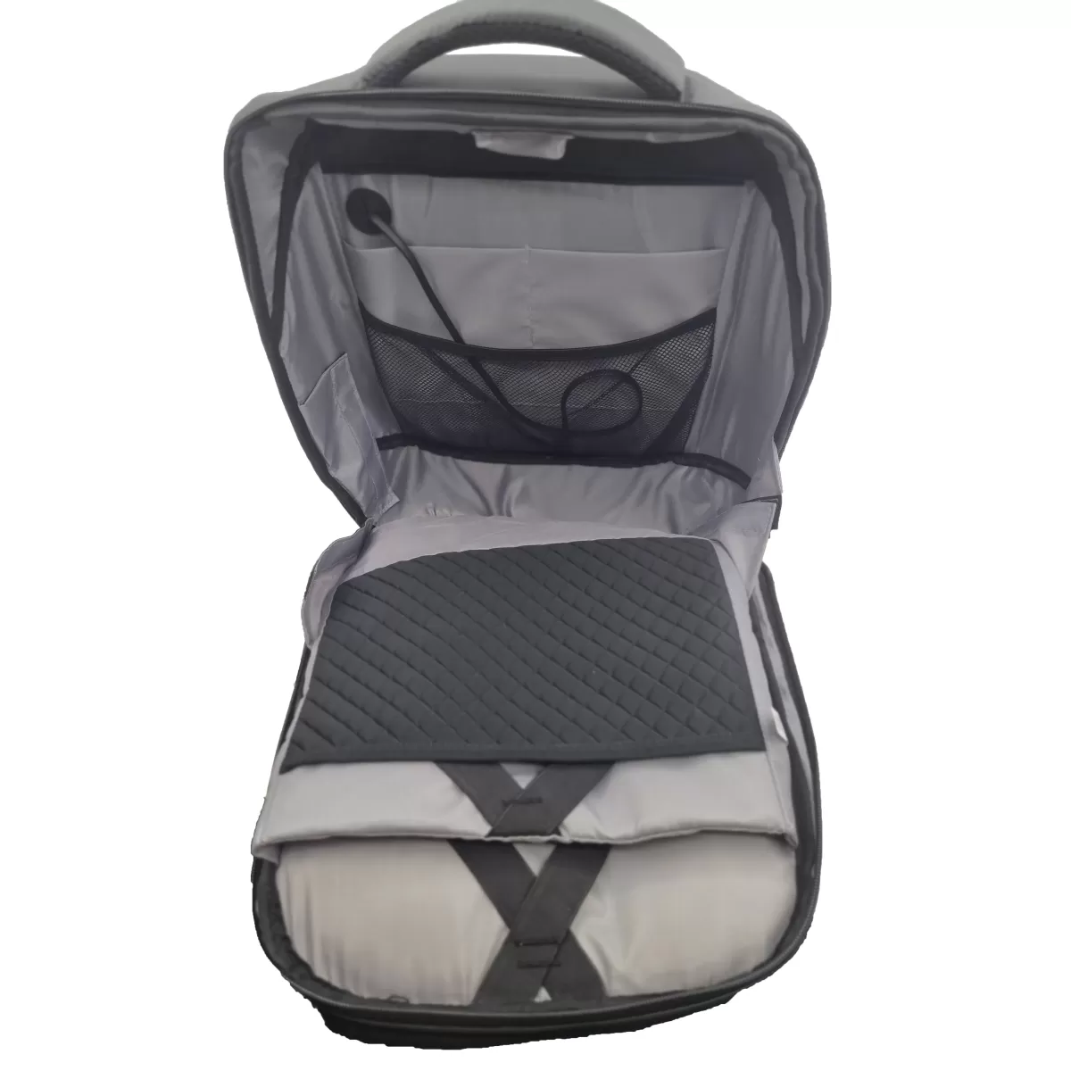 RUCSAC TEXTIL CU ECRAN LED SI BLUETOOTH - DEVIL EYES - NEGRU - MOTOCICLETA / ATV / BICICLETA / TROTINETA [3]
