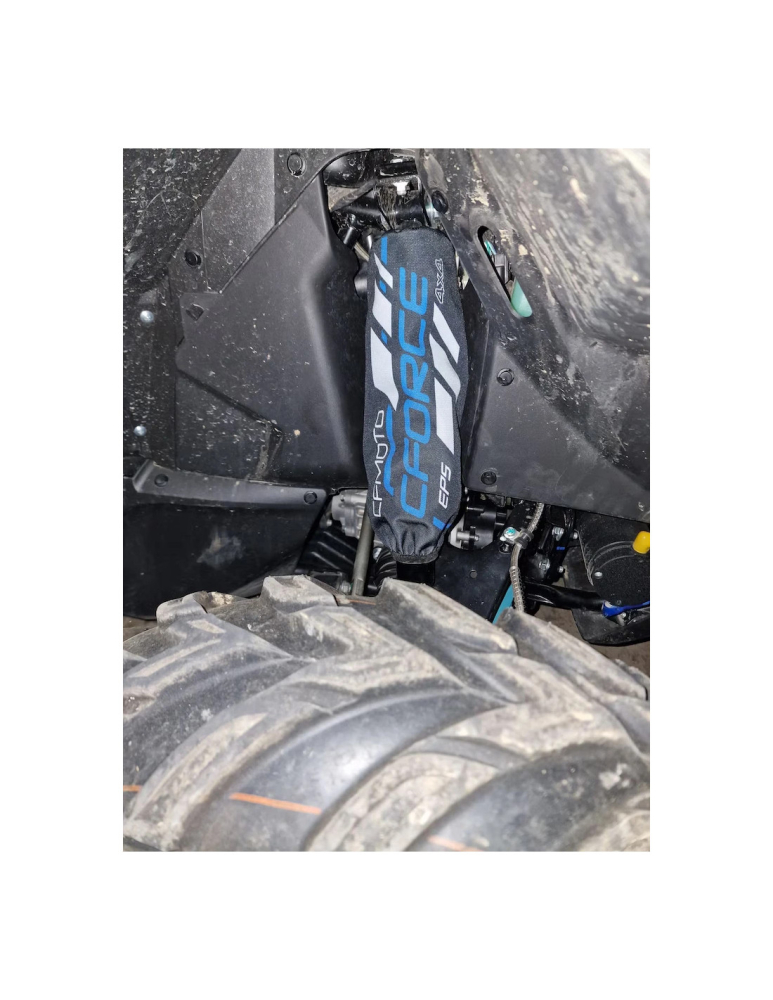 SET PROTECTII AMORTIZOR ATV CFMOTO BLUE+BLACK [3]