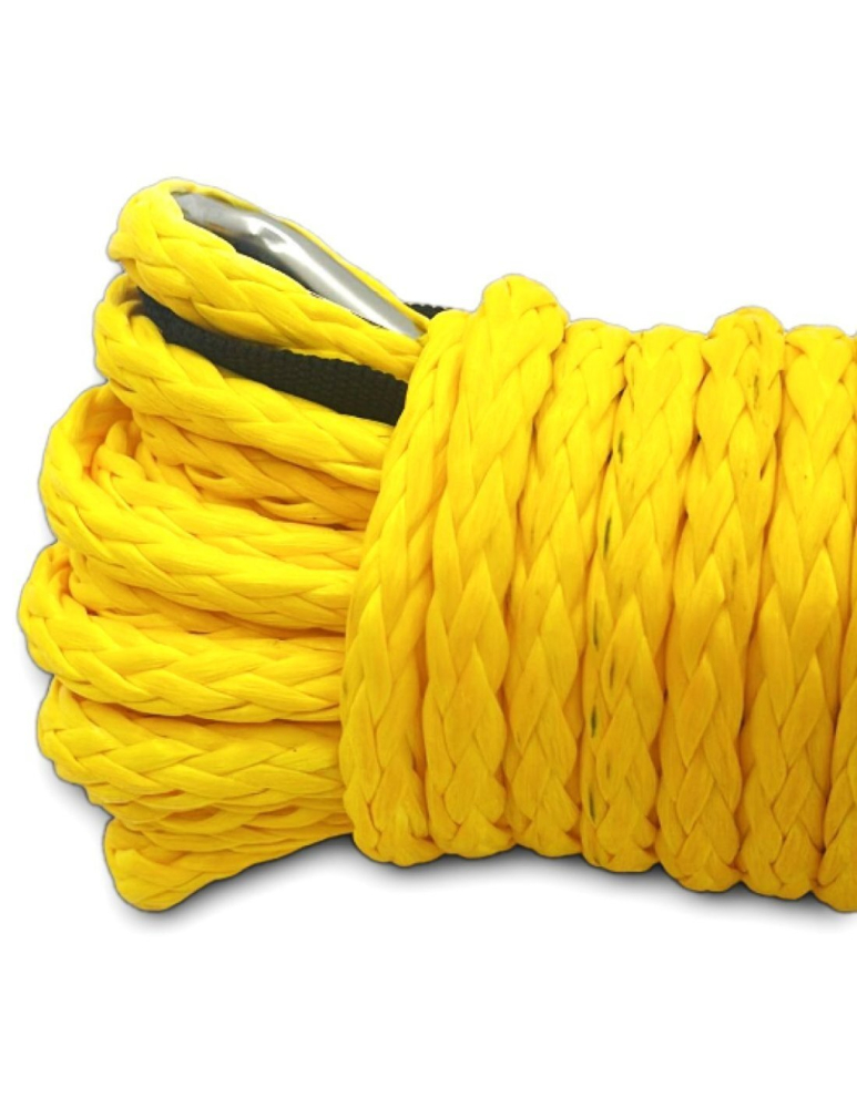 SUFA SINTETICA TROLIU ATV 6MM / 15M - GALBEN / YELLOW [3]