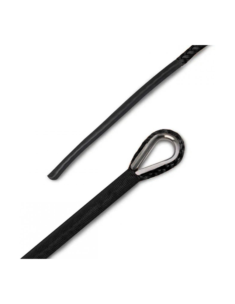 SUFA SINTETICA TROLIU ATV 6MM x 15M - NEGRU - THE BEAST [2]
