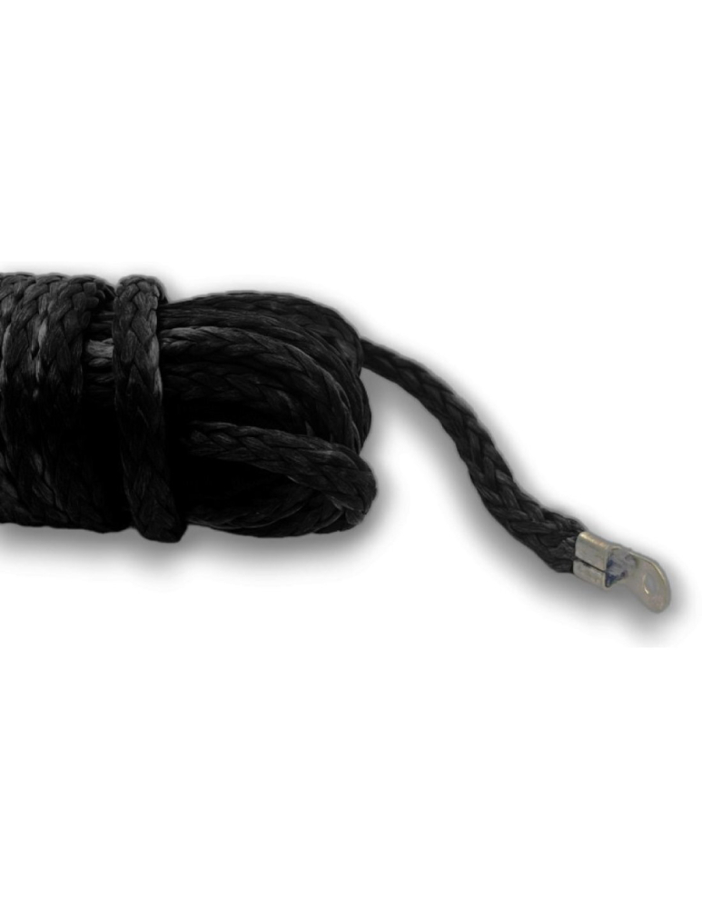 SUFA SINTETICA TROLIU ATV 6MM x 15M - NEGRU - THE BEAST [4]
