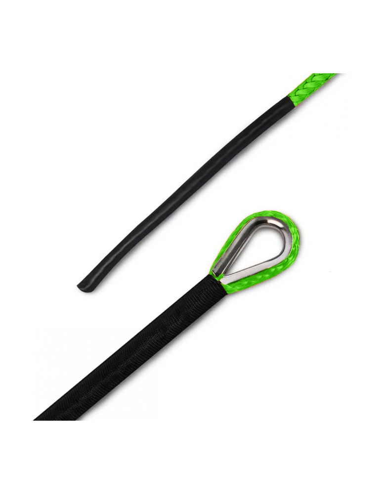 SUFA SINTETICA TROLIU ATV 6MM x 15M - VERDE - THE BEAST [2]