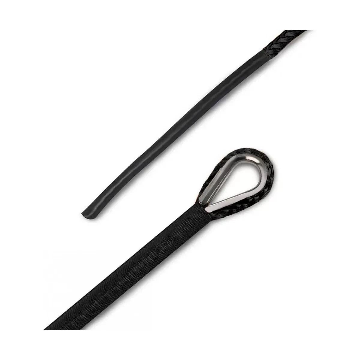 Sufa Syntetica Troliu ATV & SSV 6mm / 15m – Negru – RopeHook [2]