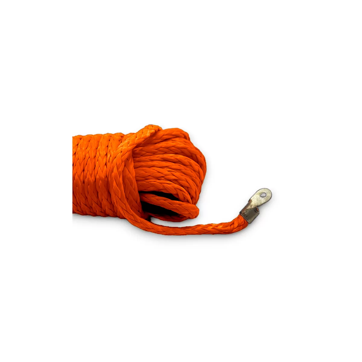 Sufa Syntetica Troliu ATV & SSV 6mm / 15m – Portocaliu – RopeHook [4]