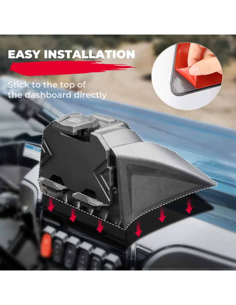 SUPORT TABLETA CU COMPARTIMENT DEPOZITRE SSV CFMOTO ZFORCE 950 (2020+) [4]