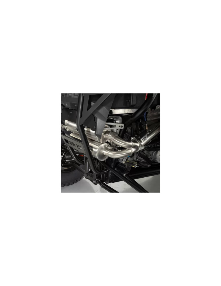 TOBA SPORT DUAL FULL HMF POLARIS RZR TURBO R (2023-2024) ARGINTIU [4]