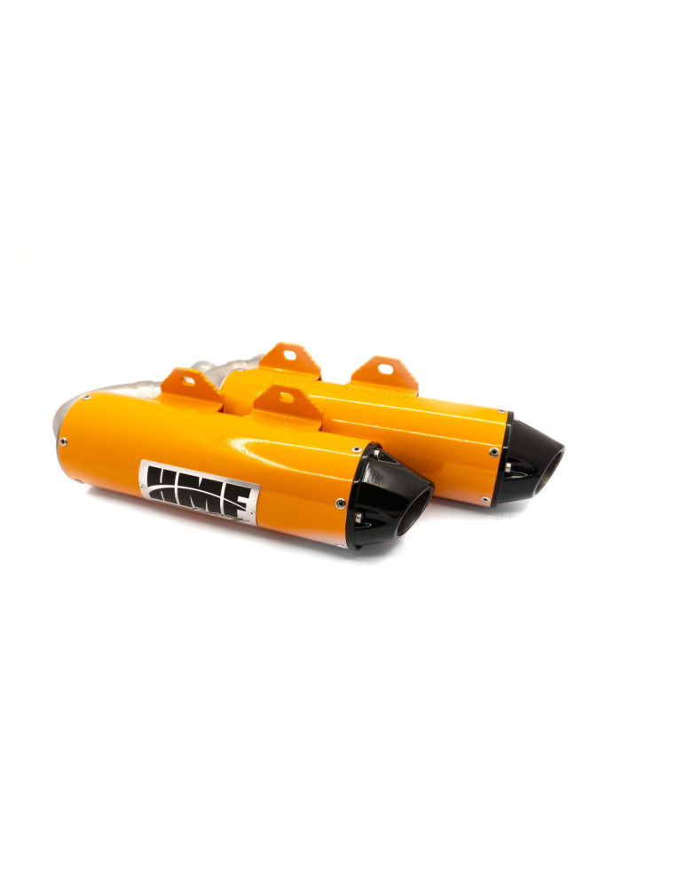 TOBA SPORT DUAL SLIP ON ATV Can-Am Outlander 850/1000 G3 PORTOCALIU+NEGRU [2]