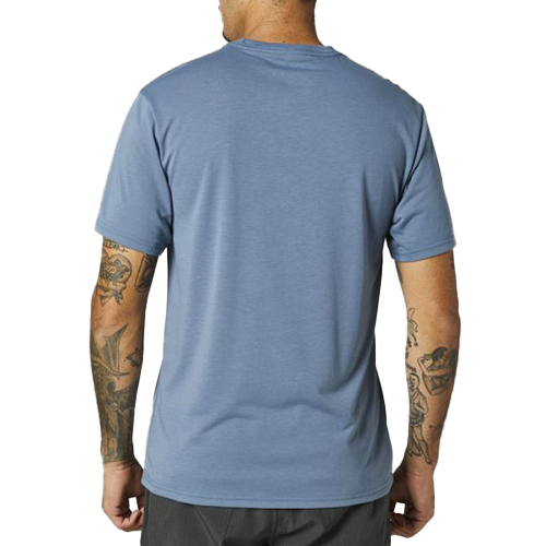 TRICOU FOX APEX SS TECH TEE MT BLUE M [2]