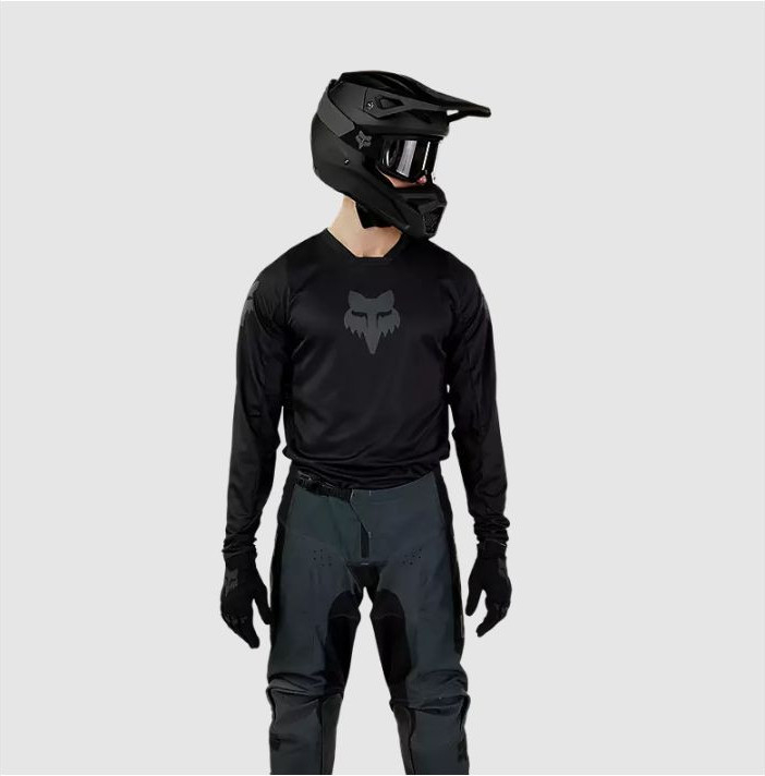 Tricou Moto FOX 180 Blackout – Negru [4]
