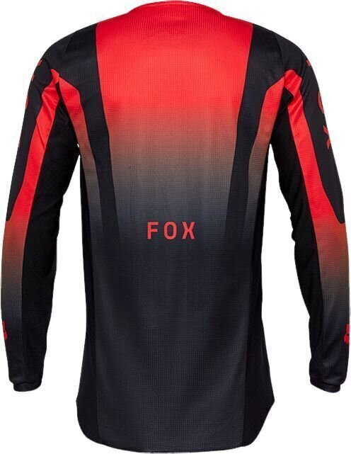 Tricou Moto FOX 180 Lean – Rosu Neon, Marimi Extinse [2]