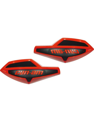 APARATORI MAINI ATV - APARATORI MAINI CAN-AM ROSU / NEGRU