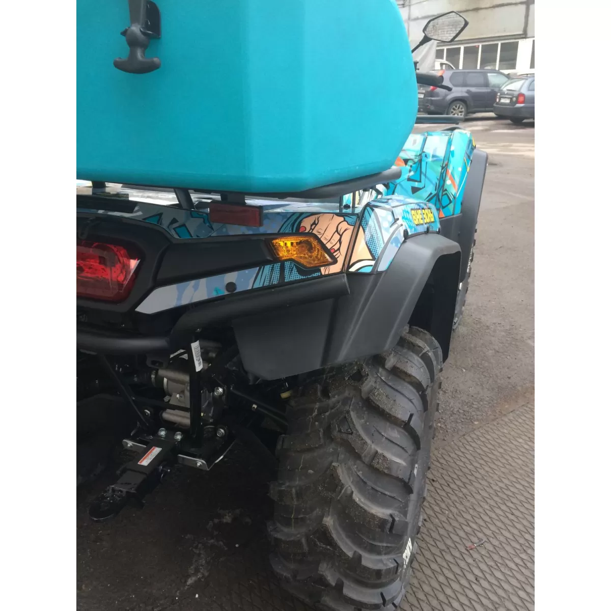 Aparatori Noroi / Overfendere CFMOTO CF450S / CF450L / CF520S / CF520L – Accesoriu Protectie ATV [1]
