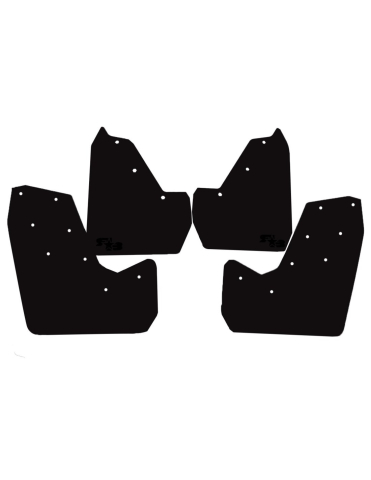 ACCESORII SSV - APARATORI NOROI SSV CAN-AM MAVERICK R - OVERFENDERE - NEGRU CU NEGRU