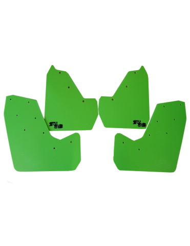ACCESORII SSV - APARATORI NOROI SSV CAN-AM MAVERICK R - OVERFENDERE - VERDE CU NEGRU
