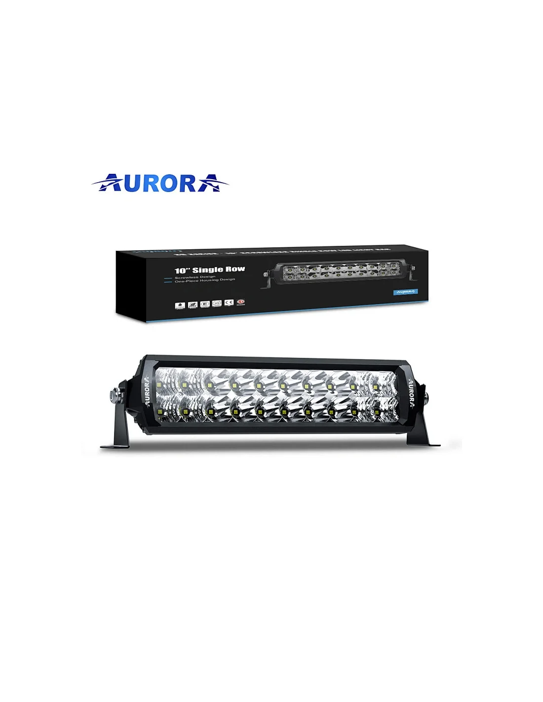 Bara LED Aurora 100W 25.4cm – Accesoriu ATV SSV Off-Road [2]