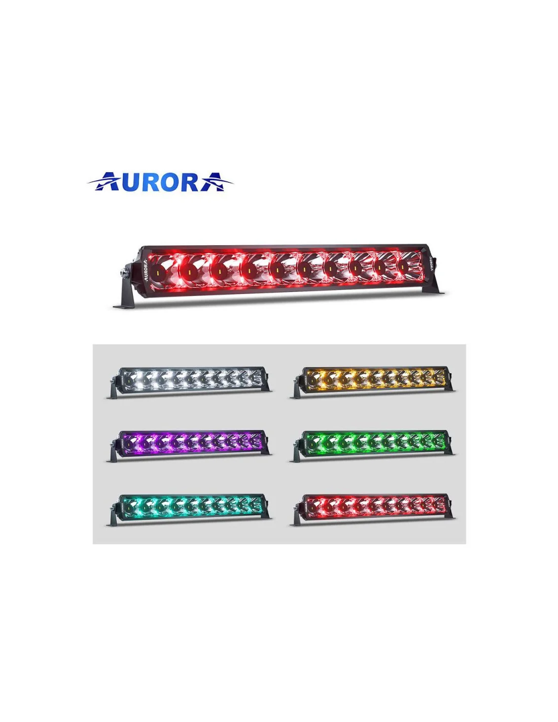 PROIECTOARE LED ATV UTV - Bara LED Aurora 400W 101.6cm – Accesoriu ATV SSV Off-Road