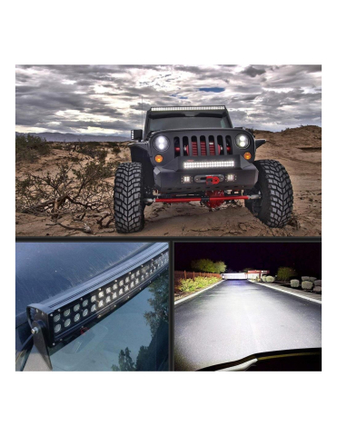 PIESE - BARA LED CURBATA 288W 127CM ATV / UTV / SSV XTC