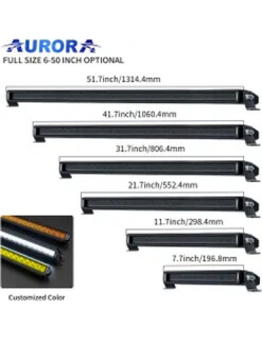 BARA LED RGB AURORA 216W 101.6CM [4]