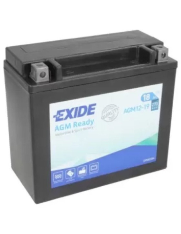 BATERIE ATV EXIDE READY YTX20HL-BS 12V 18AH (R+) [2]