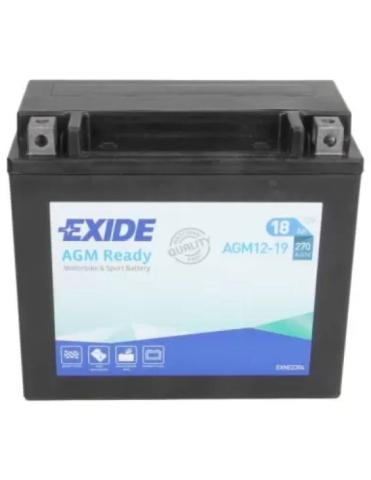 BATERIE ATV EXIDE READY YTX20HL-BS 12V 18AH (R+) [1]