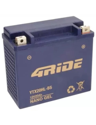 BATERIE YTX20HL-BS 4RIDE GEL [2]