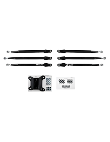 BIELETE SPATE SET 6 BUC SSV CAN-AM MAVERICK X3 72 INCH BOXED NEGRU [1]