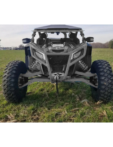BRATE INFERIOARE RANFORSATE INALTIME MARITA CAN-AM MAVERICK X3 72'' - NEGRU [2]
