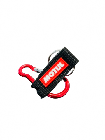 Breloc Mic MOTUL cu Carabina – Rosu/Negru [1]