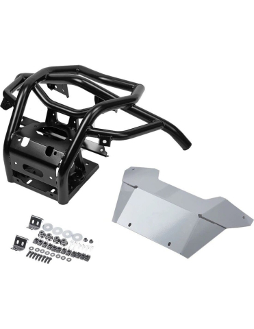 BULLBAR SSV - BULLBAR FATA CAN-AM MAVERICK X3 (NEGRU) THE BEAST