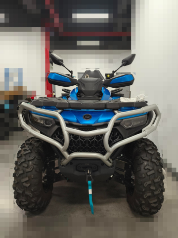 BULLBAR ATV - BULLBAR FATA CFMOTO CFORCE NEW X10 2024 - ARGINTIU