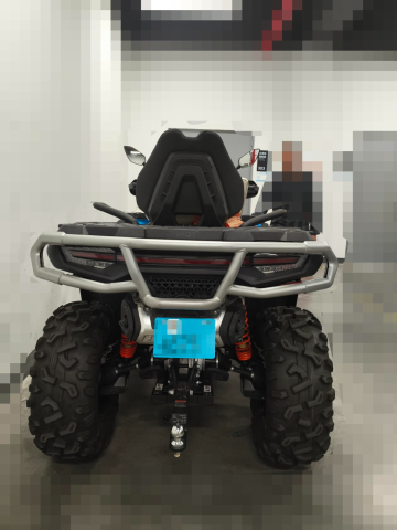 BULLBAR ATV - BULLBAR SPATE CFMOTO NEW X8 / X10 - ARGINTIU