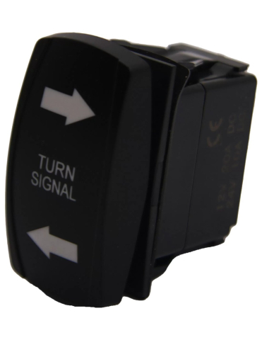 PIESE - BUTON SEMNALIZARE (7 PINI + 3 POZITII, CU LED ALB) - SSV / UTV -CAN-AM / POLARIS / CFMOTO