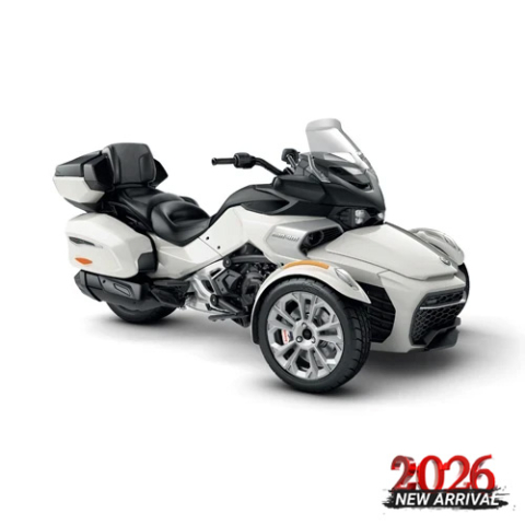 SPYDER - CAN-AM SPYDER F3 LTD PEARL WHITE 2026