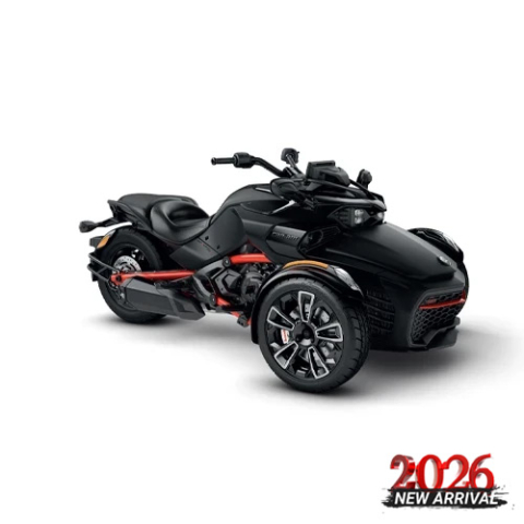 SPYDER - CAN-AM SPYDER F3-S MONOLITH BLACK SATIN 2026